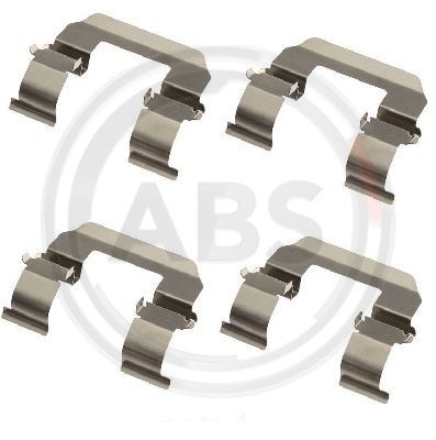 Accessory Kit, disc brake pad A.B.S. 1617Q