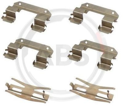Accessory Kit, disc brake pad A.B.S. 1618Q