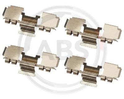 Accessory Kit, disc brake pad A.B.S. 1621Q