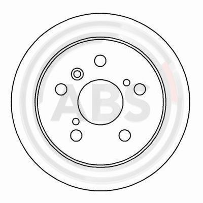 Brake Disc A.B.S. 16229