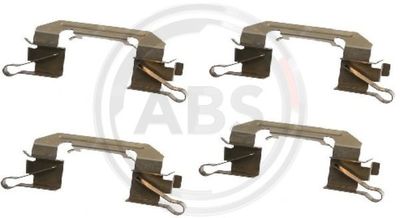 Accessory Kit, disc brake pad A.B.S. 1626Q