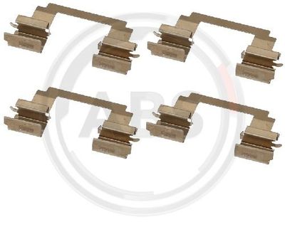 Accessory Kit, disc brake pad A.B.S. 1627Q