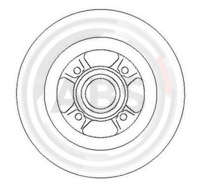 Brake Disc A.B.S. 16319