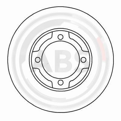 Brake Disc A.B.S. 16321