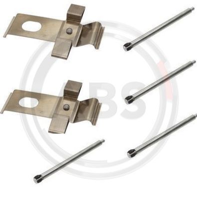 Accessory Kit, disc brake pad A.B.S. 1634Q