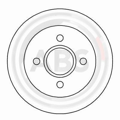 Brake Disc A.B.S. 16375