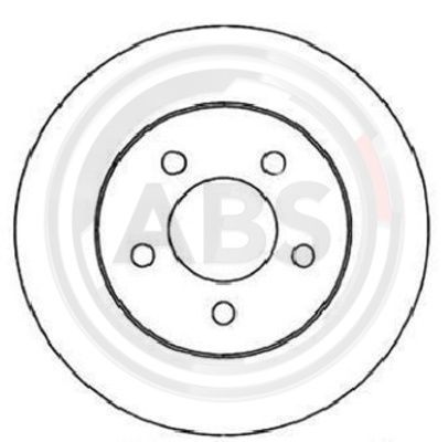 A.B.S. 16445 Brake Disc