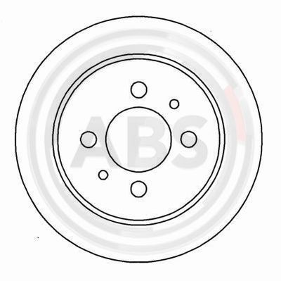Brake Disc A.B.S. 16474