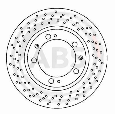 Brake Disc A.B.S. 16490