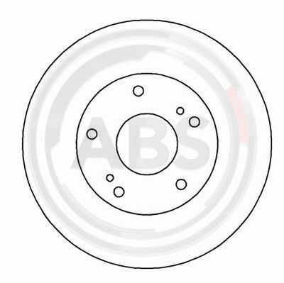 Brake Disc A.B.S. 16494