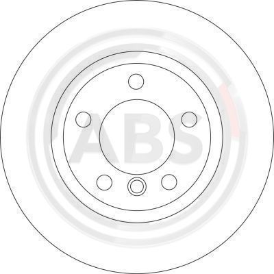 Brake Disc A.B.S. 16536