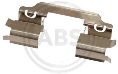 Accessory Kit, disc brake pad A.B.S. 1654Q