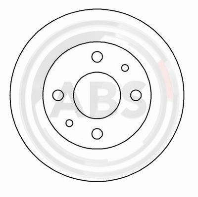 Brake Disc A.B.S. 16595