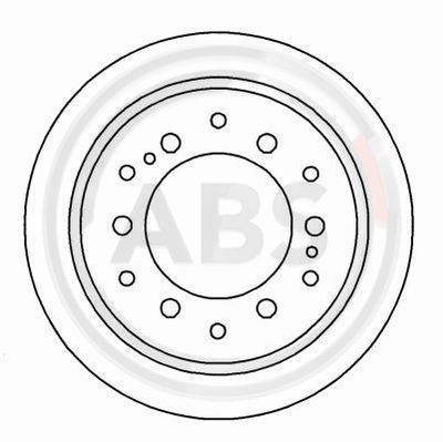 Brake Disc A.B.S. 16619