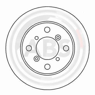 Brake Disc A.B.S. 16625