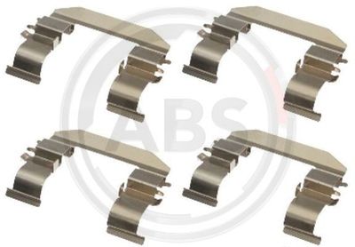 Accessory Kit, disc brake pad A.B.S. 1664Q