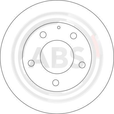 Brake Disc A.B.S. 16676