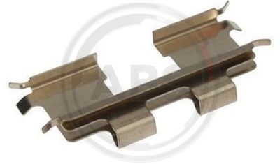 Accessory Kit, disc brake pad A.B.S. 1667Q