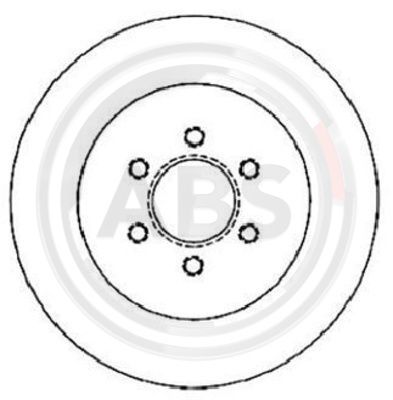 Brake Disc A.B.S. 16721