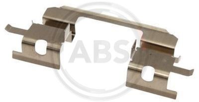 Accessory Kit, disc brake pad A.B.S. 1672Q