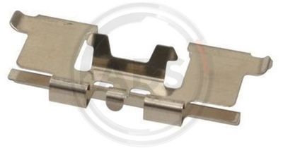 Accessory Kit, disc brake pad A.B.S. 1677Q