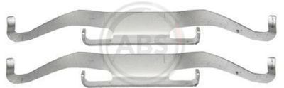 Accessory Kit, disc brake pad A.B.S. 1681Q