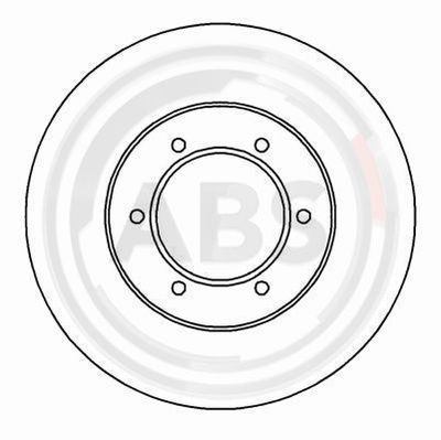 Brake Disc A.B.S. 16910