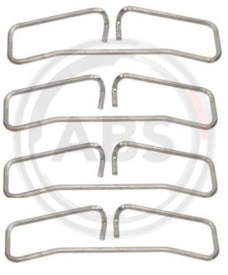 Accessory Kit, disc brake pad A.B.S. 1691Q