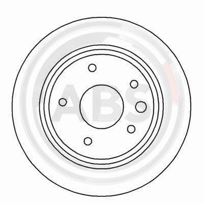 Brake Disc A.B.S. 16999