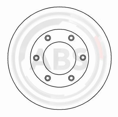 Brake Disc A.B.S. 17015
