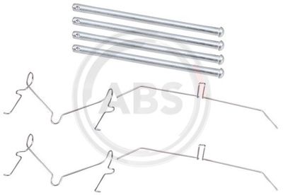 Accessory Kit, disc brake pad A.B.S. 1701Q