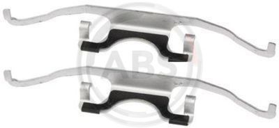 Accessory Kit, disc brake pad A.B.S. 1702Q