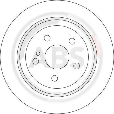 Brake Disc A.B.S. 17112