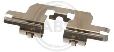 Accessory Kit, disc brake pad A.B.S. 1724Q