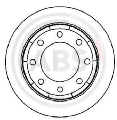 Brake Disc A.B.S. 17291