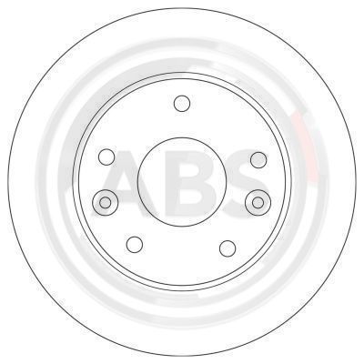 Brake Disc A.B.S. 17519