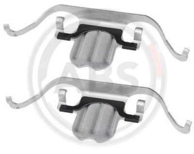 Accessory Kit, disc brake pad A.B.S. 1751Q