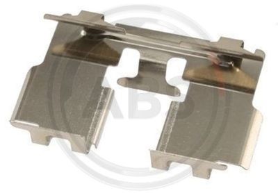 Accessory Kit, disc brake pad A.B.S. 1760Q
