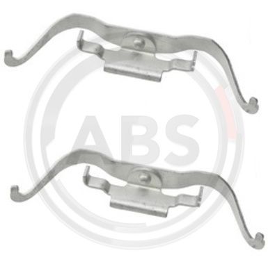 Accessory Kit, disc brake pad A.B.S. 1790Q