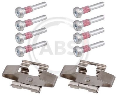 Accessory Kit, disc brake pad A.B.S. 1802Q
