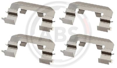 Accessory Kit, disc brake pad A.B.S. 1824Q