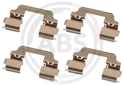 Accessory Kit, disc brake pad A.B.S. 1828Q