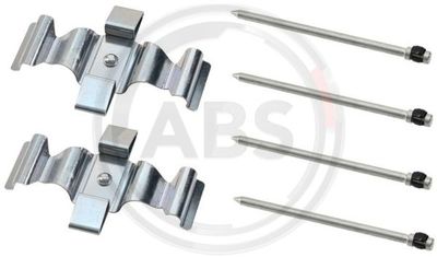 Accessory Kit, disc brake pad A.B.S. 1829Q