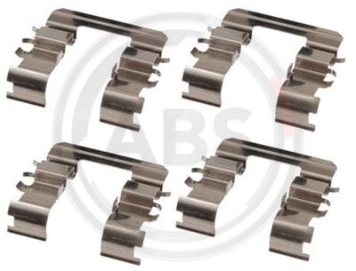 Accessory Kit, disc brake pad A.B.S. 1831Q