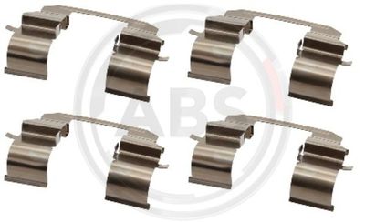 Accessory Kit, disc brake pad A.B.S. 1833Q