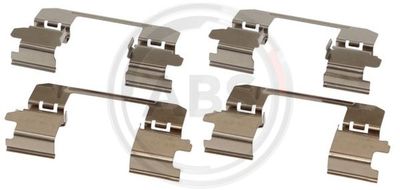 Accessory Kit, disc brake pad A.B.S. 1834Q