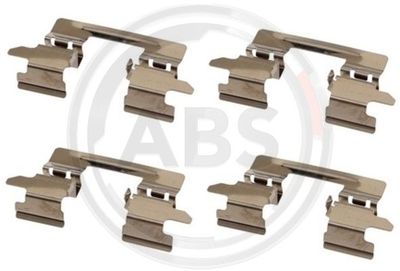 Accessory Kit, disc brake pad A.B.S. 1841Q