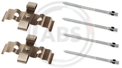 Accessory Kit, disc brake pad A.B.S. 1848Q