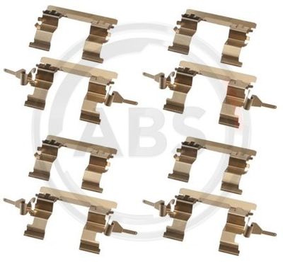 Accessory Kit, disc brake pad A.B.S. 1853Q