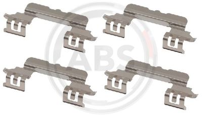Accessory Kit, disc brake pad A.B.S. 1860Q